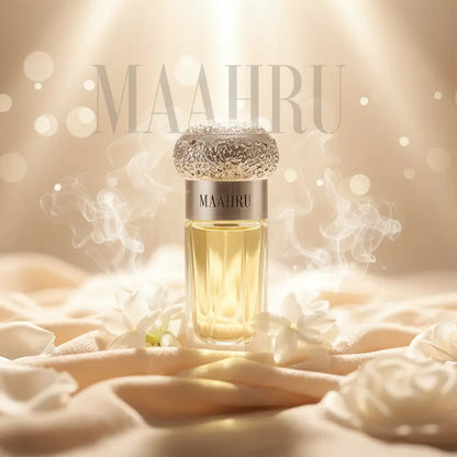 MAAHRU Attar - Exquisite Natural Perfume Oil Zujaja