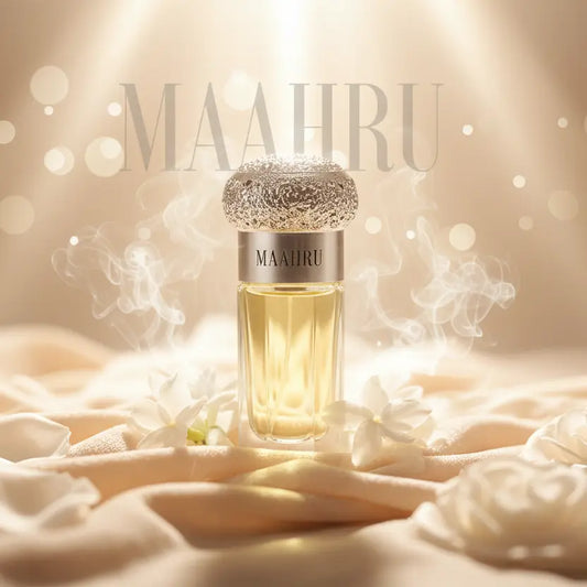 MAAHRU Attar - Exquisite Natural Perfume Oil Zujaja